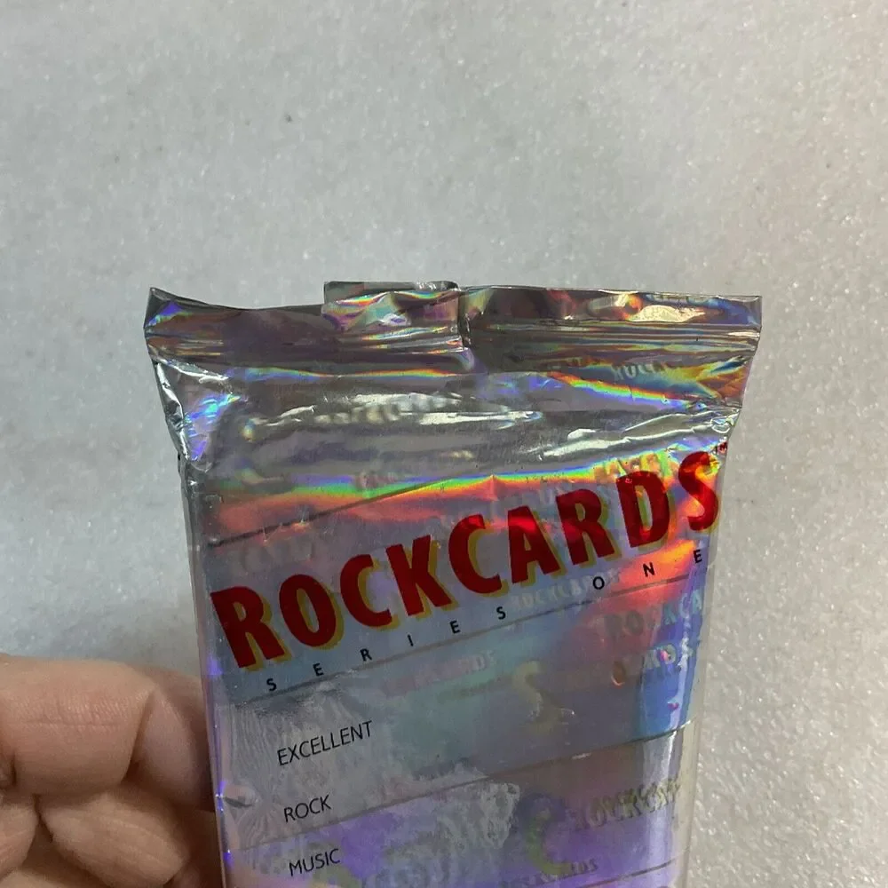 Vintage 1991 Rock Cards Series One Music Trading Card Pack HALO Factory Sealed